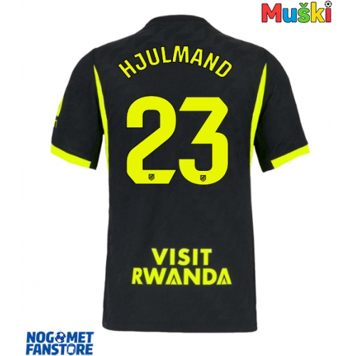 Atletico Madrid Morten Hjulmand #23 Gostujuci Dres 2026-27 Kratak Rukav